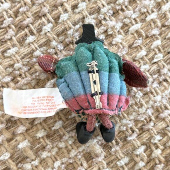 Vintage Pilgram Turkey Pin - Russ Berrie Thanksgiving Brooch - Picture 2 of 2